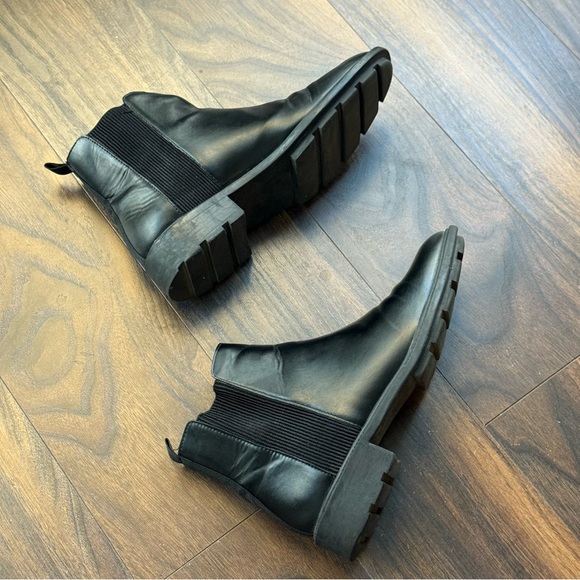 ZARA Black Chelsea Boots – Women’s Size 38 (US 7.5) - Picture 4 of 8